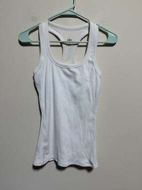 Alo Yoga Ribbed Racerback Tank Top